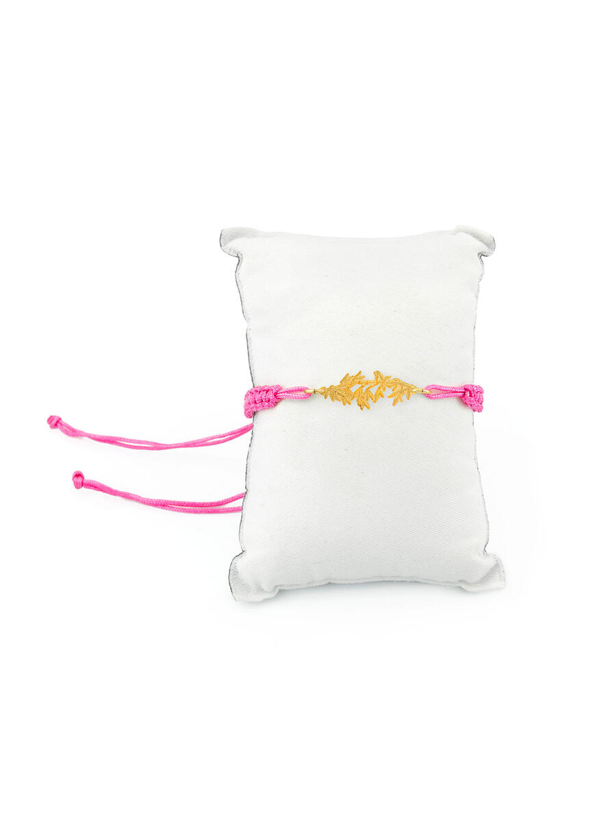 Sagola Bamboo Bracelet Pink - Lebole Maison