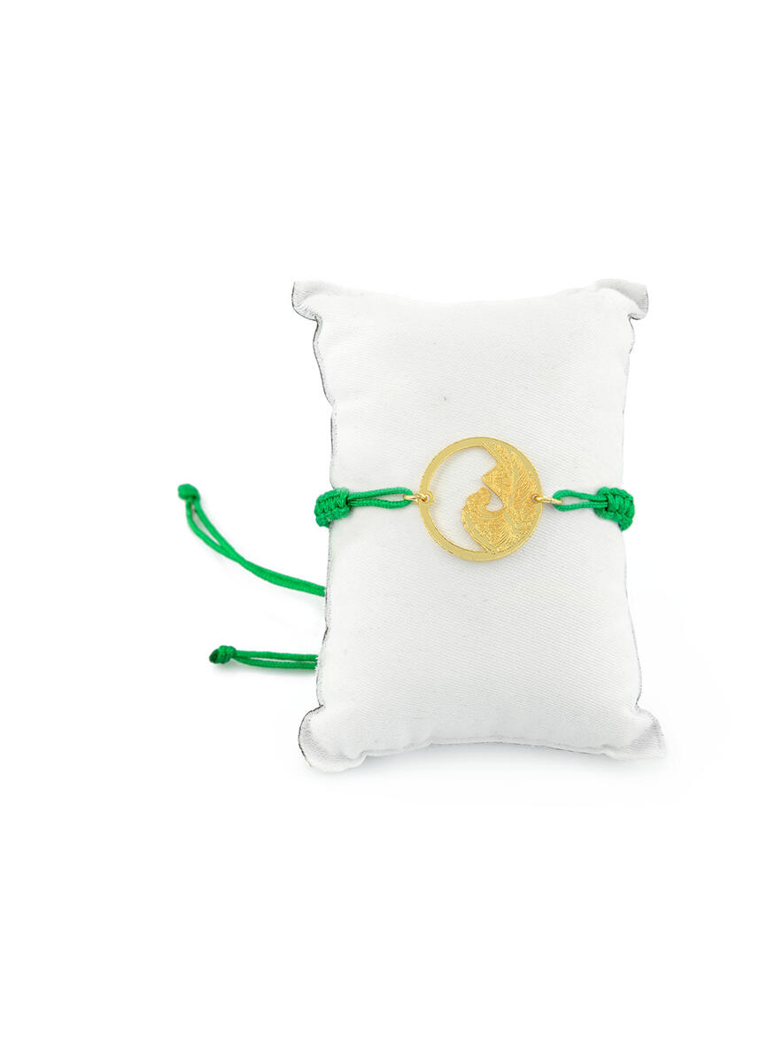 Bracciale Sagola Onda Verde - Lebole Maison
