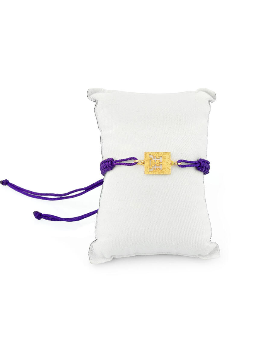 Purple Torii Rope Bracelet - Lebole Maison
