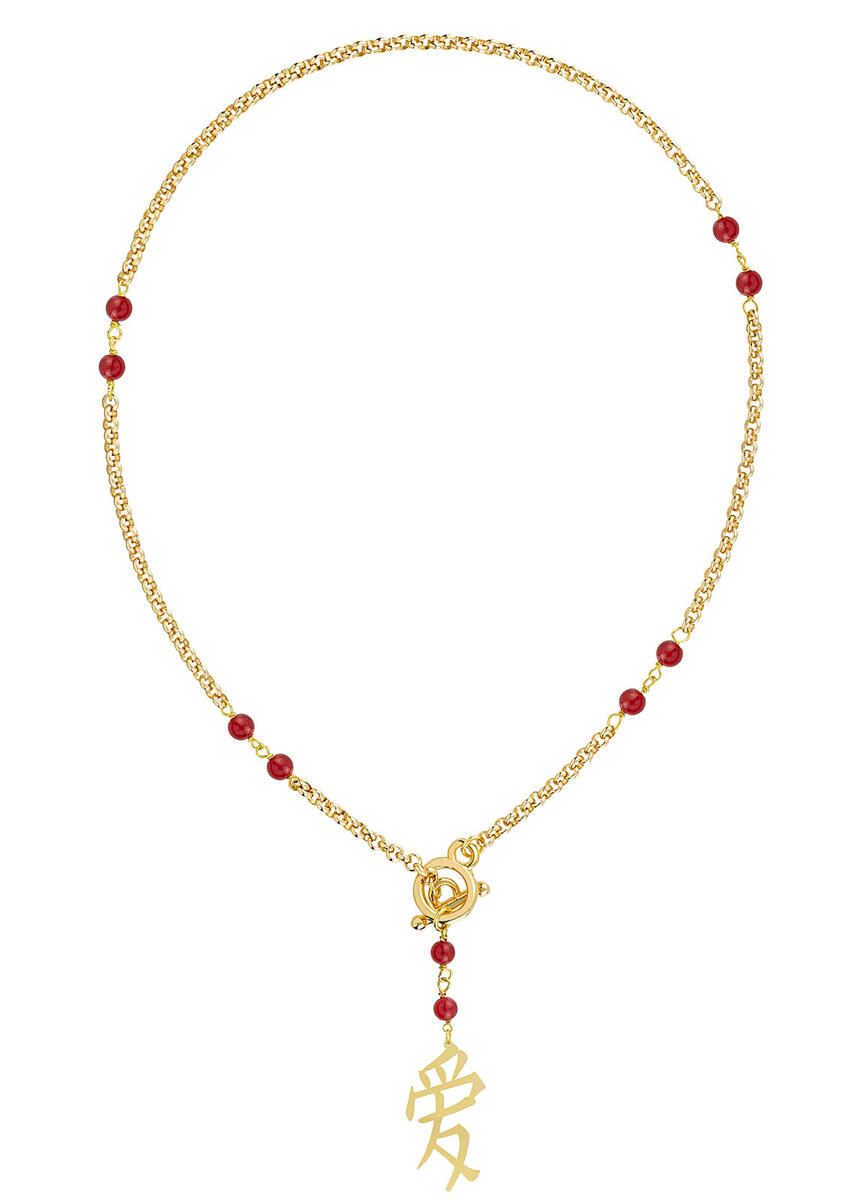 Collana Girocollo Amore Rubino - Lebole Maison