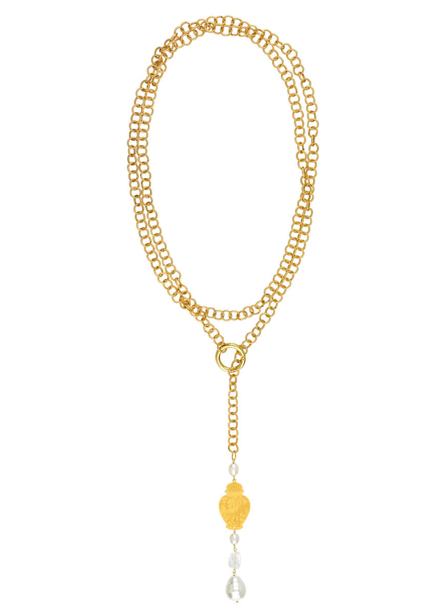 Collana Lunga Potiche Perla - Lebole Maison