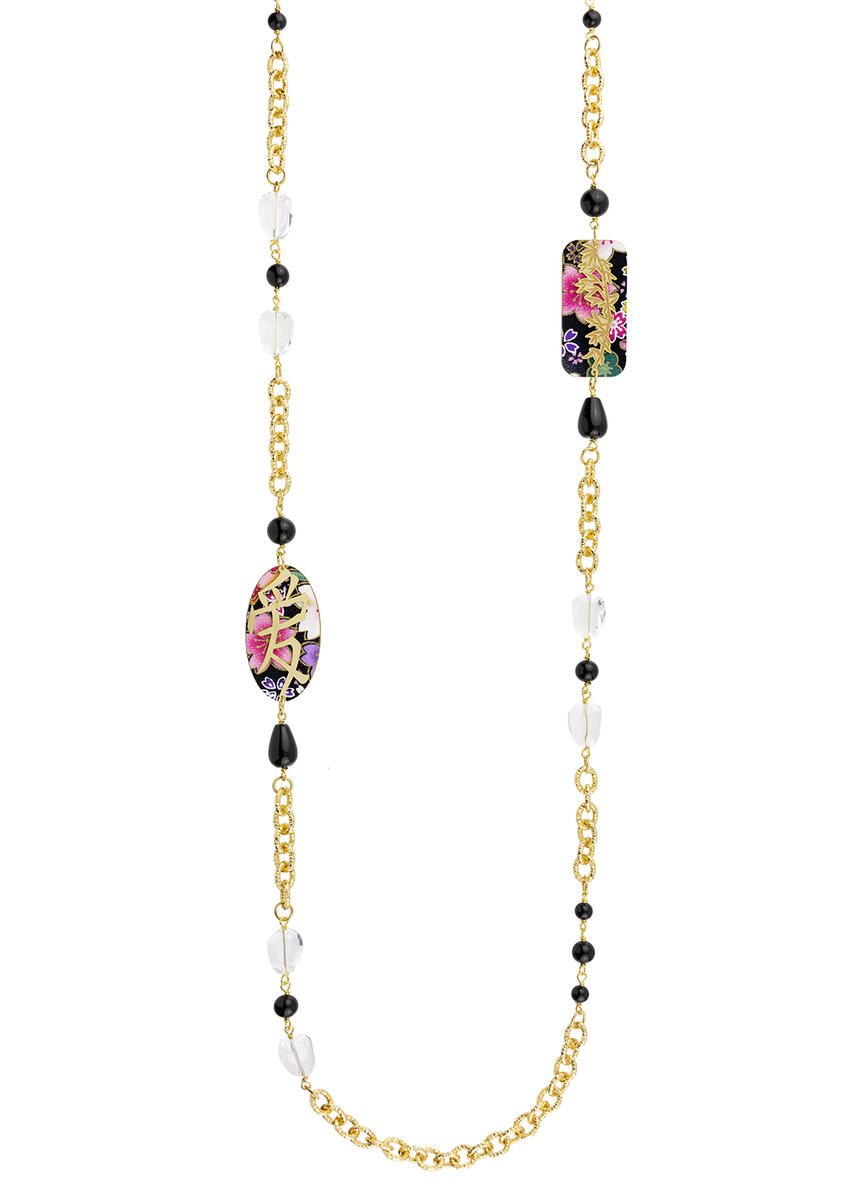 Lebolina Black Love Necklace - Lebole Maison