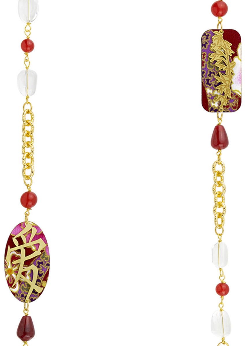 Collana Lebolina Amore Rubino - Lebole Maison