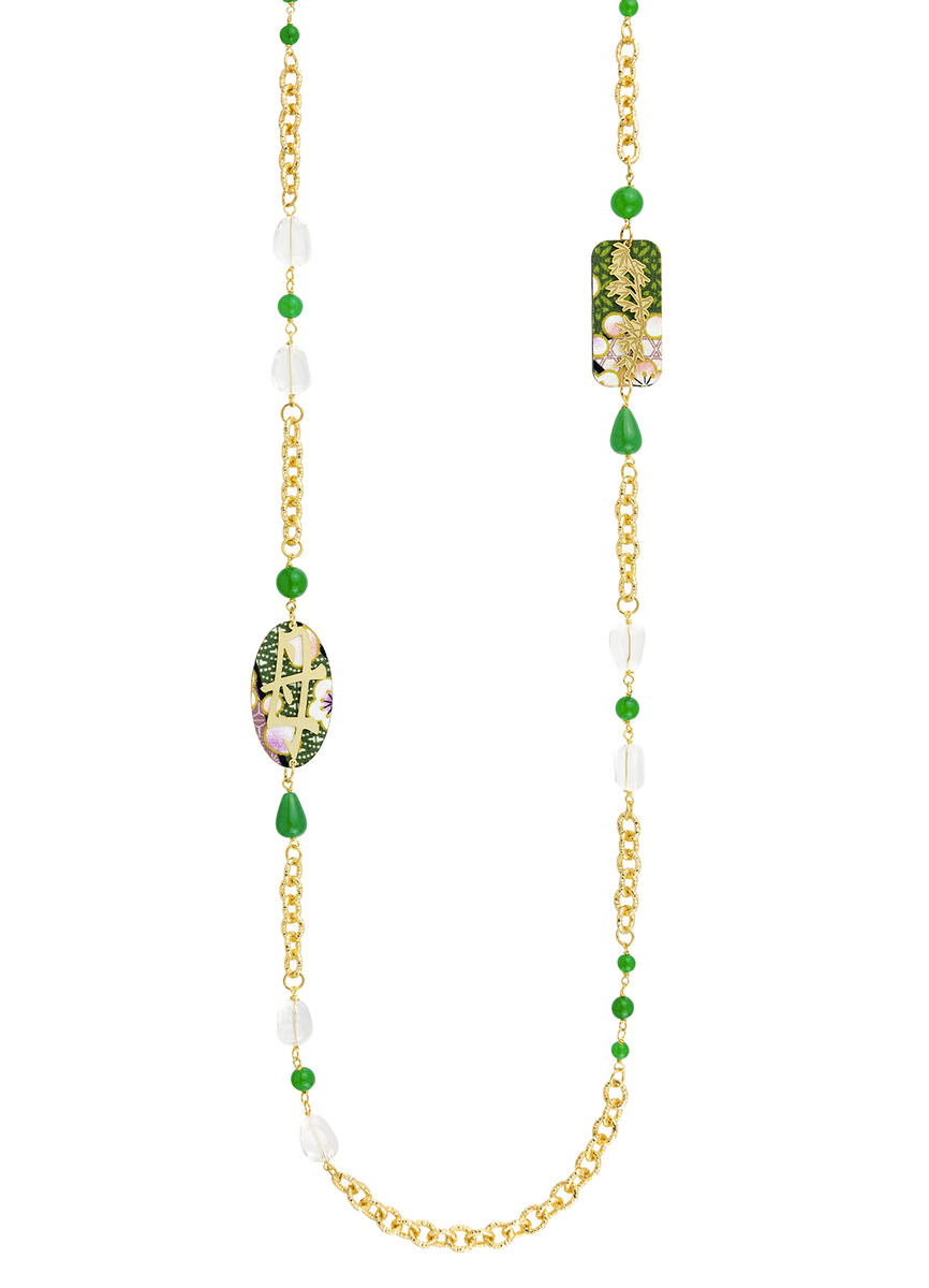 Collana Lebolina Mamma Verde - Lebole Maison