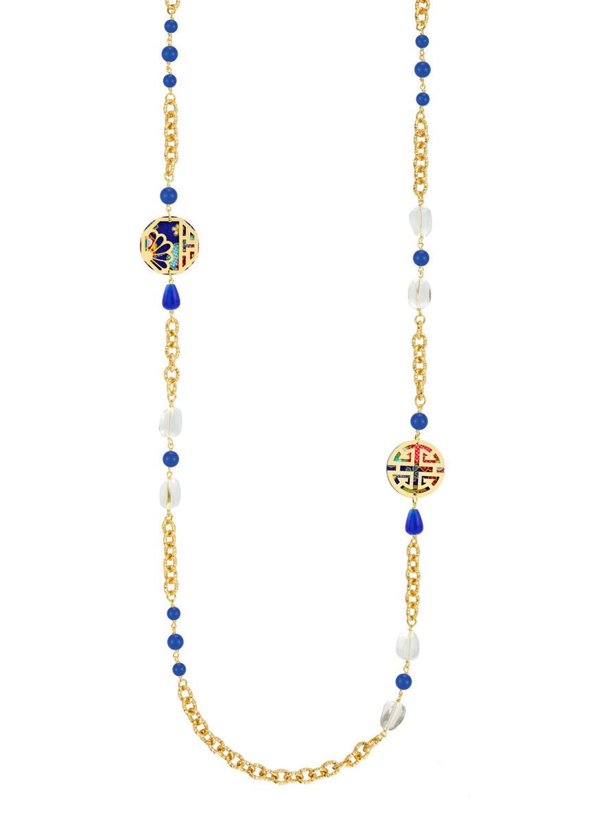 Collana Lebolina Fu Blu - Lebole Maison