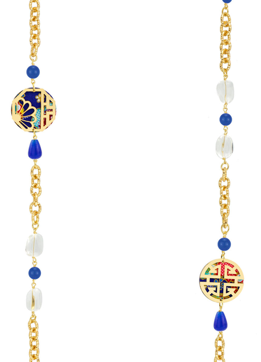 Collana Lebolina Fu Blu - Lebole Maison