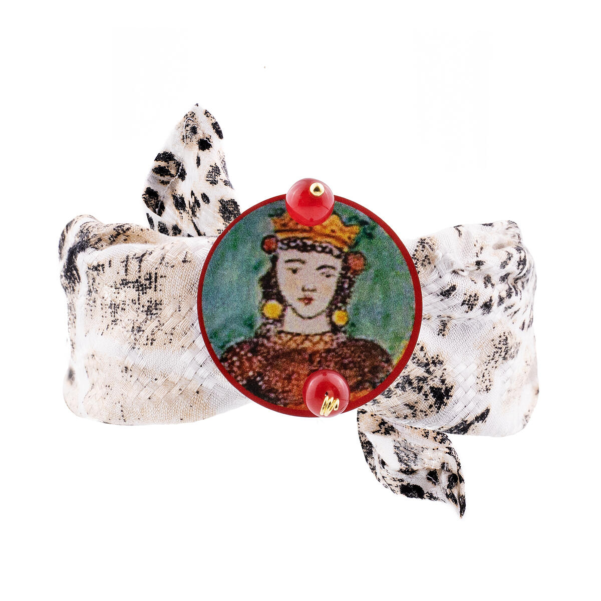 Bracciale Testa Sicilia Rubino - Lebole Maison