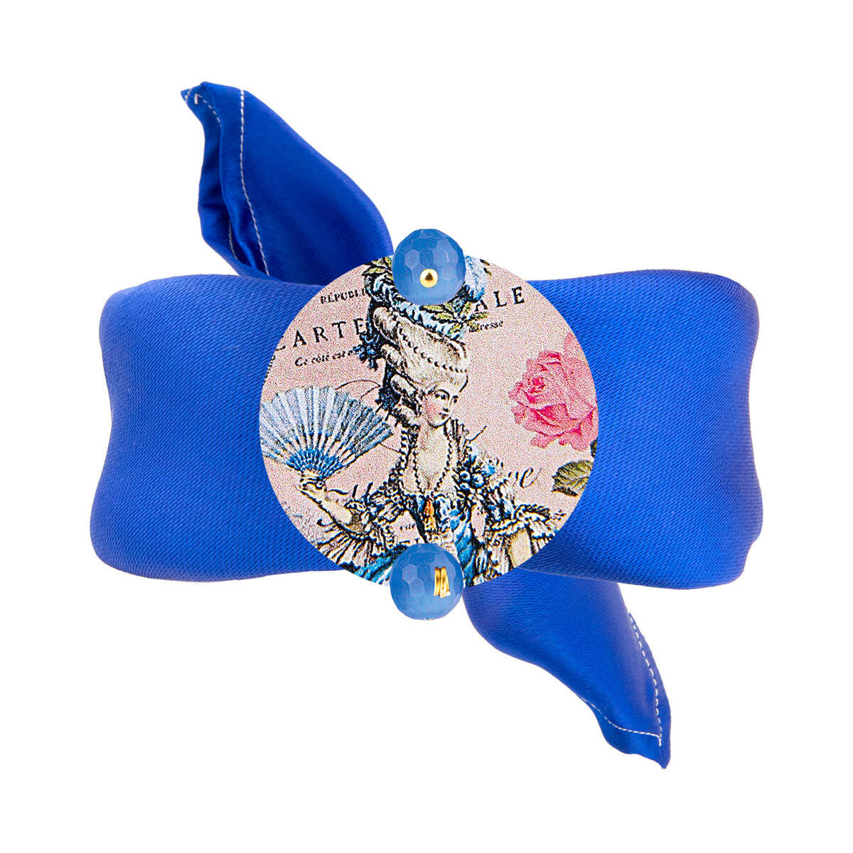 Bracciale Blu Maria Antonietta Classico Celeste - Lebole Maison