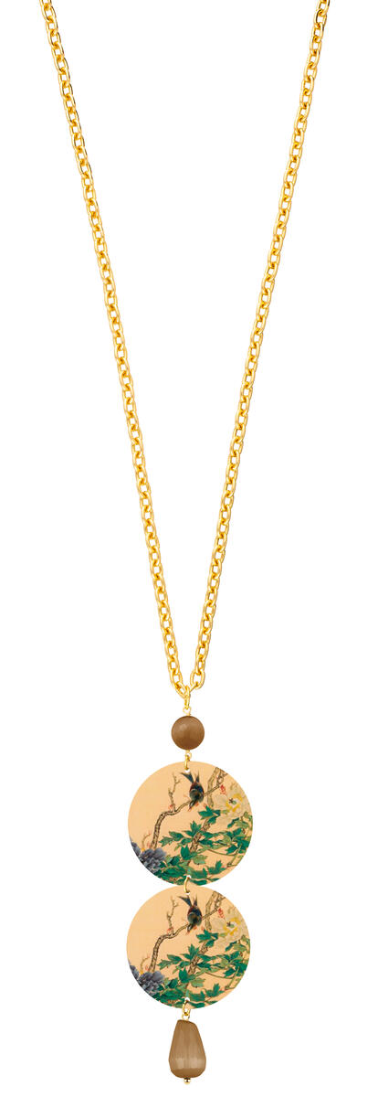 Collana Fiori Orientali Classico Marrone - Lebole Maison