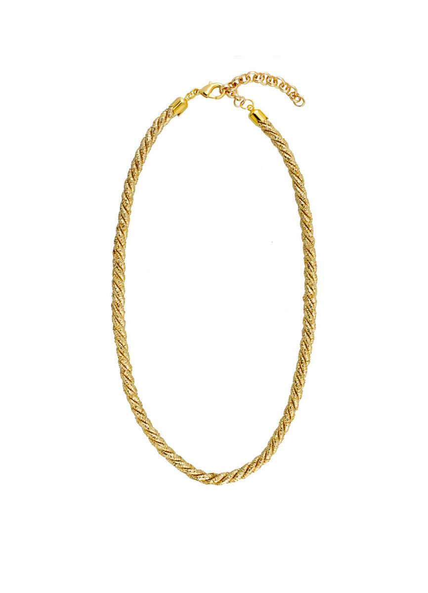 Collana Passamaneria Cordoncino Oro - Lebole Maison