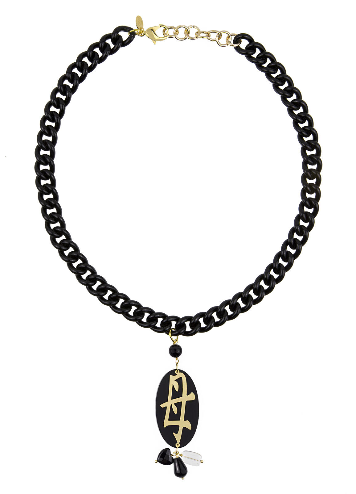 Collana Mamma Plexi Nero