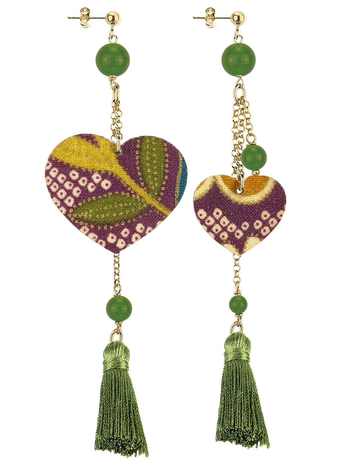 Corin' Raffia Fan Earrings-House of Charlotte Boutique