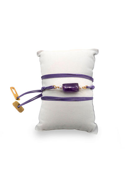 Bracciale Pietra Viola - Lebole Maison