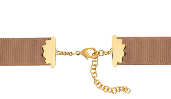 Collana Gros Grain Beige Carpe - Lebole Maison