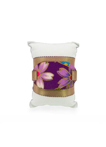 Bracciale Tessuto Kimono Beige - Lebole Maison
