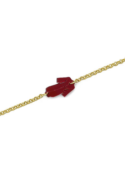 Ruby Plexi Kimono Bracelet - Lebole Maison