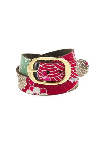 Red Low Kimono Bracelet - Lebole Maison