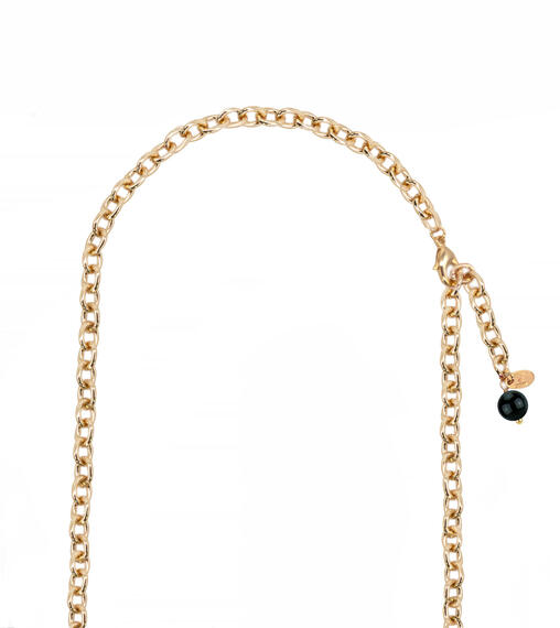 Collana Kimomo Nero - Lebole Maison