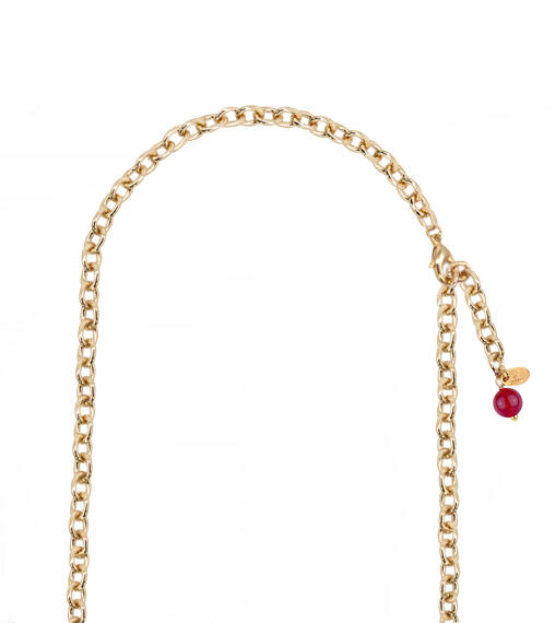 Collana Kimomo Rubino - Lebole Maison