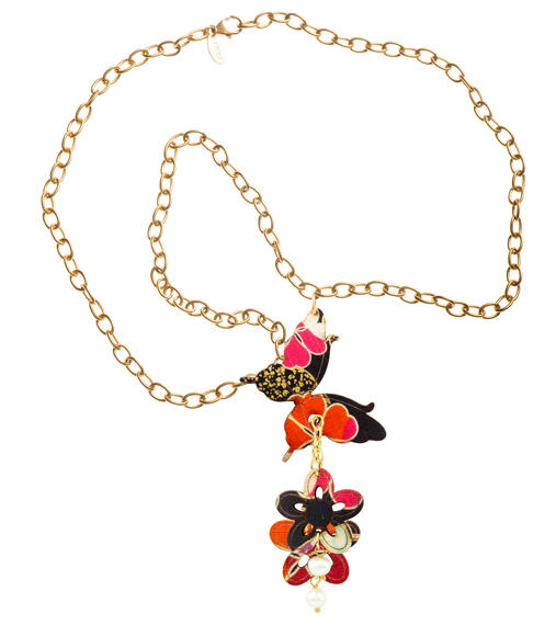 Pearl Butterfly Necklace - Lebole Maison