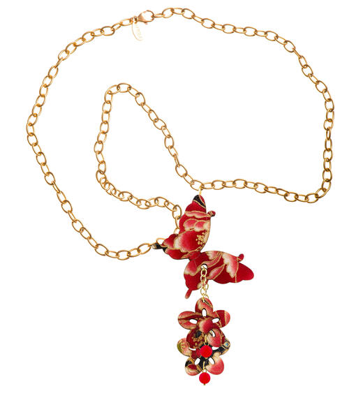 Pearl Butterfly Necklace - Lebole Maison