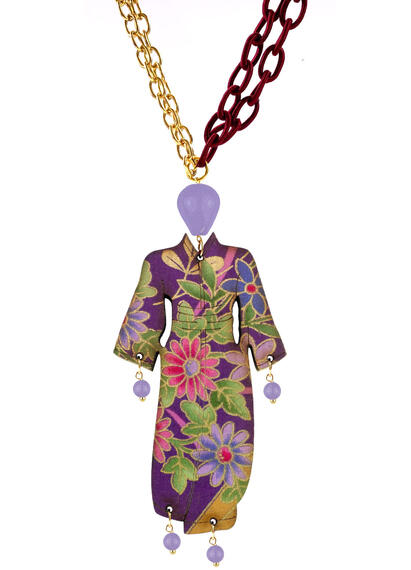 Collana Kimono Maxi Lilla - Lebole Maison