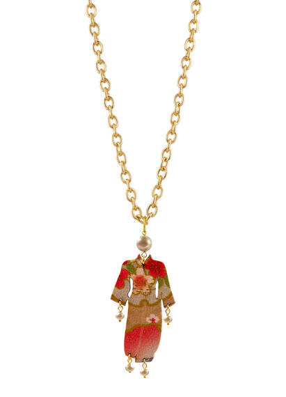Collana Kimono Perla - Lebole Maison