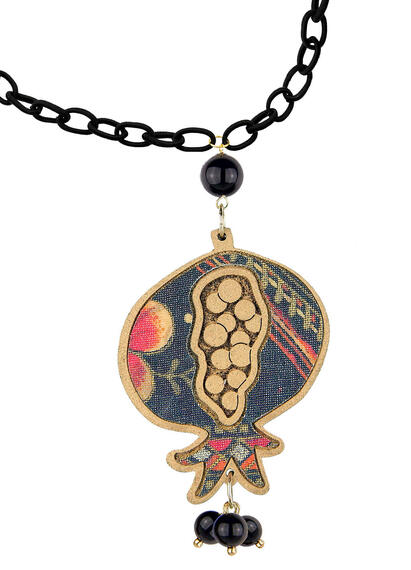 Collana Melagrana Oro Nero - Lebole Maison