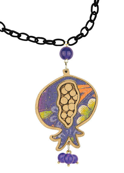Collana Melagrana Oro Viola - Lebole Maison