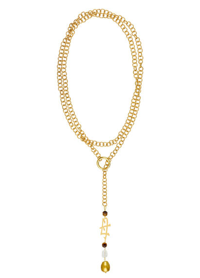 Collana Lunga Mamma Oro - Lebole Maison