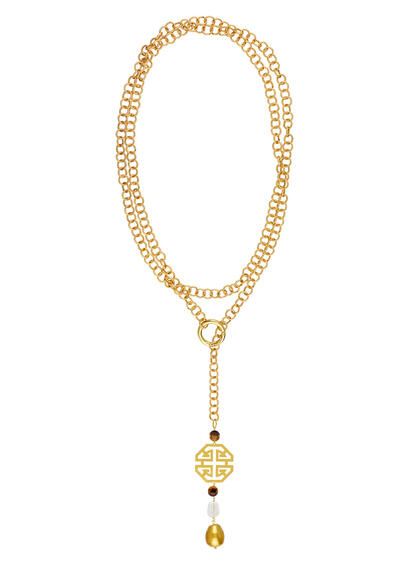 Collana Lunga Fu Oro - Lebole Maison