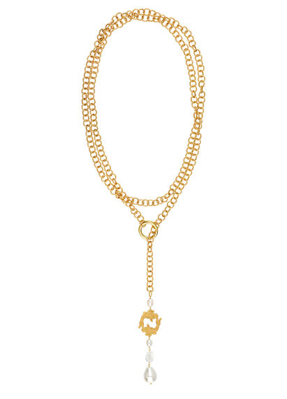 Collana Lunga Carpe Perla - Lebole Maison