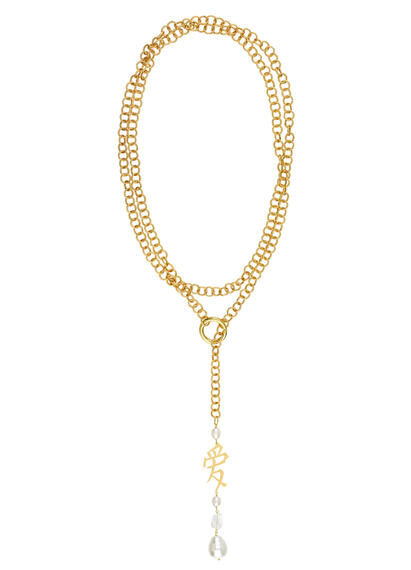 Collana Lunga Amore Perla - Lebole Maison