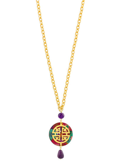 Collana Fu Viola - Lebole Maison
