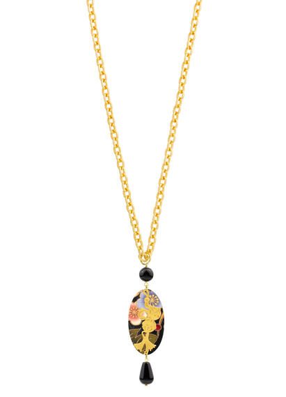 Collana Nappa Nero - Lebole Maison