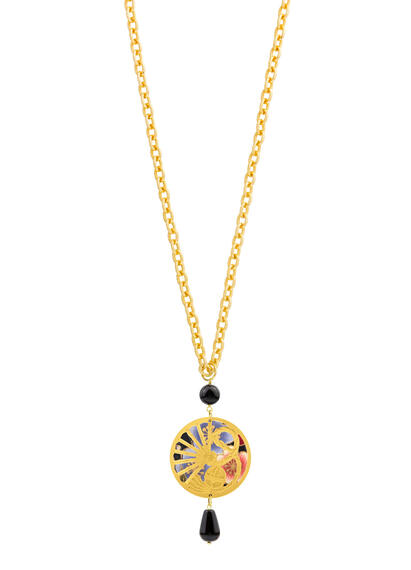 Collana Ventaglio Nero - Lebole Maison