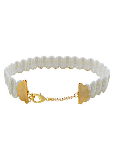 Collarino Bianco Infinito Perla - Lebole Maison