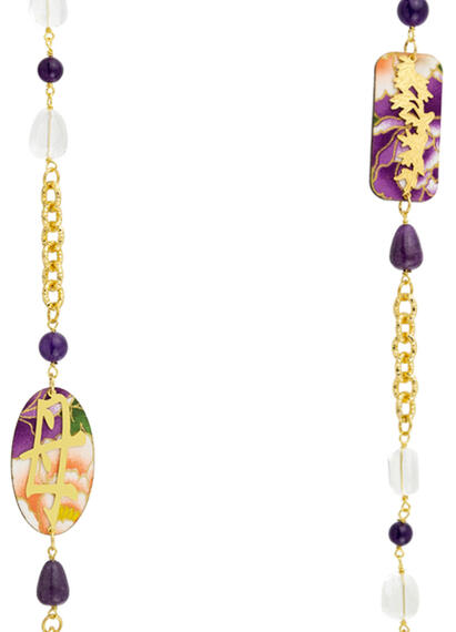 Collana Lebolina Kanji Mamma Viola - Lebole Maison