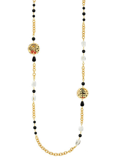 Collana Lebolina Fu Nero - Lebole Maison