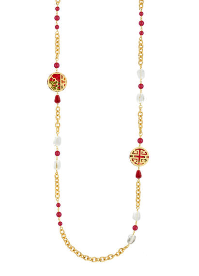 Collana Lebolina Fu Rubino - Lebole Maison
