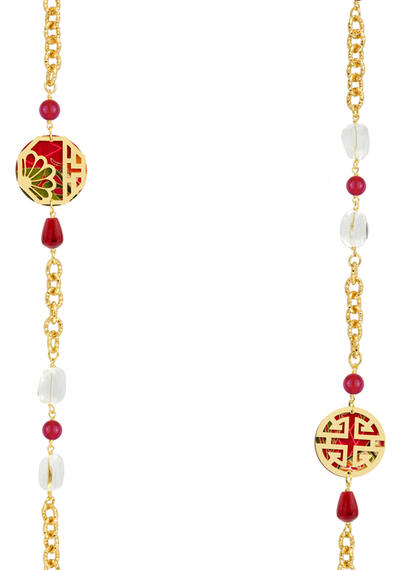 Collana Lebolina Fu Rubino - Lebole Maison