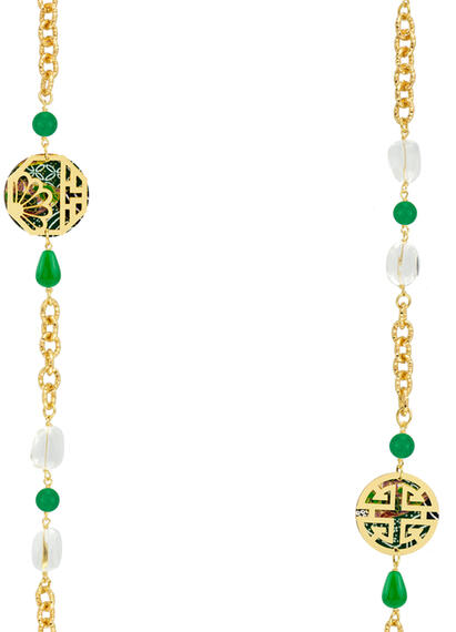 Collana Lebolina Fu Verde - Lebole Maison
