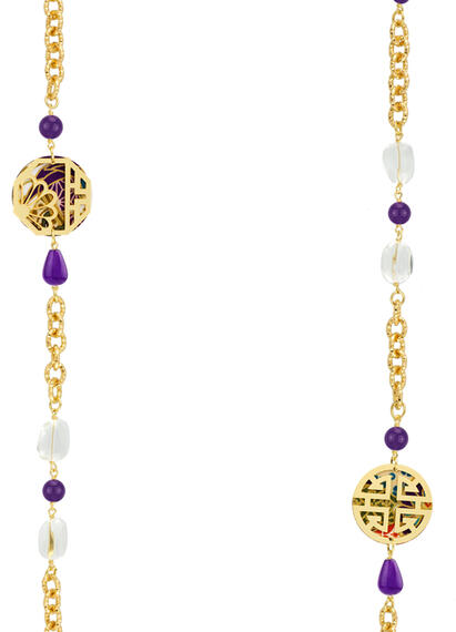 Collana Lebolina Fu Viola - Lebole Maison