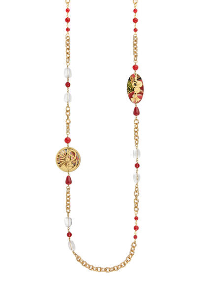 Lebolina Temari Sensu Ruby Necklace - Lebole Maison