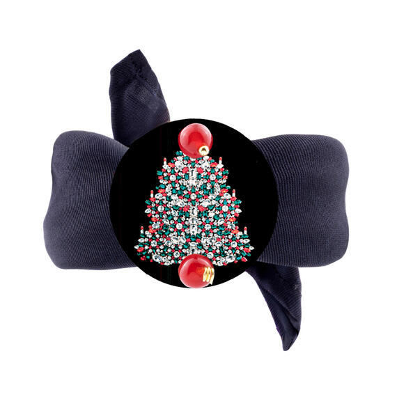 Bracciale Albero Di Natale Grande Rubino - Lebole Maison