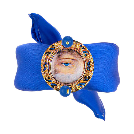 Bracciale Blu Occhi Classico Blu - Lebole Maison