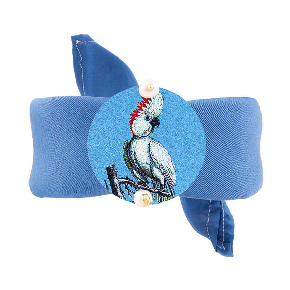 Classic Blue Parrot Pearl Bracelet - Lebole Maison