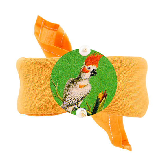 Orange Parrot Classic Pearl Bracelet - Lebole Maison