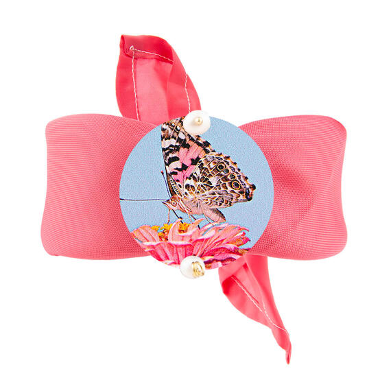 Bracciale Rosa Farfalla Classico Perla - Lebole Maison