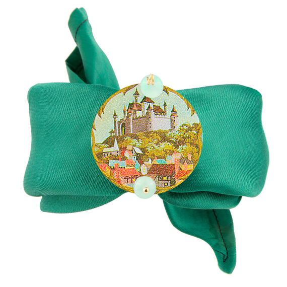 Bracciale Verde Bella E La Bestia Piccolo Verde Acqua - Lebole Maison